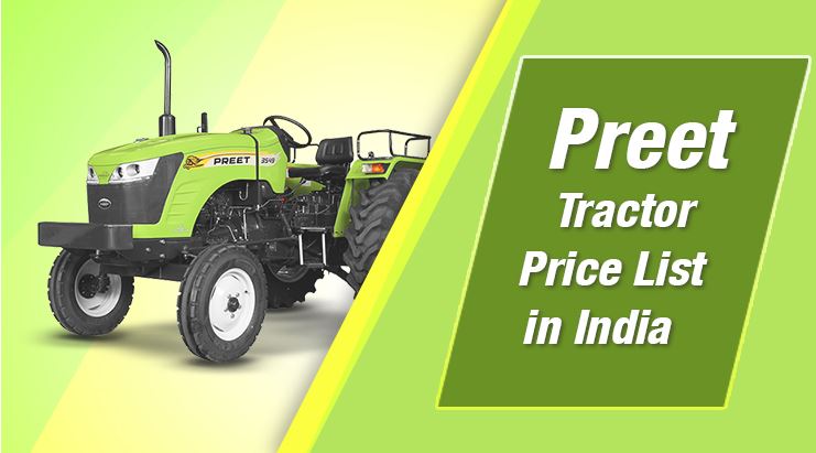 preet tractor price list