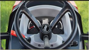 Adjustable Steering Wheel & Instrument Panel