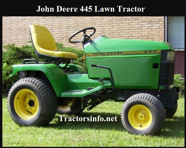 John Deere 445 Lawn Tractor Price, Review, Specs & Attachments