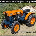 Kubota B6000 Sub-Compact Utility Tractor Price, Specs & Reviews