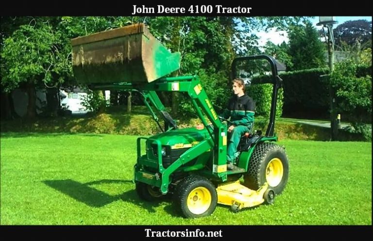 John Deere 4100 Tractor Price