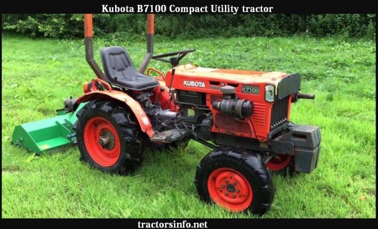 Kubota B7100 Price, Specs, Review, Weight & Attachments