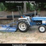 Ford 1310 Tractor Price, Specs, Review, Attachments