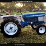 Ford 1510 Tractor Price, Specs, Review, Attachments