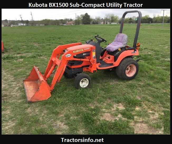 Kubota BX1500 New Price, Specs, Review, Attachments