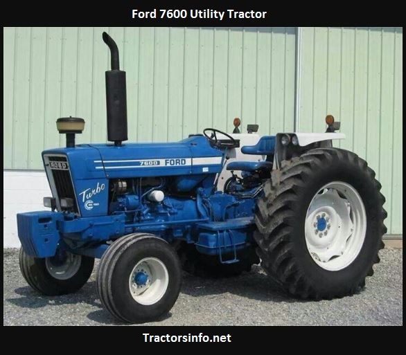 Ford 7600 HP, Price, Specs, Review, Attachments