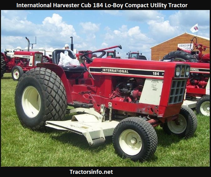 International Harvester Cub 184 Lo-Boy Compact Utility Tractor