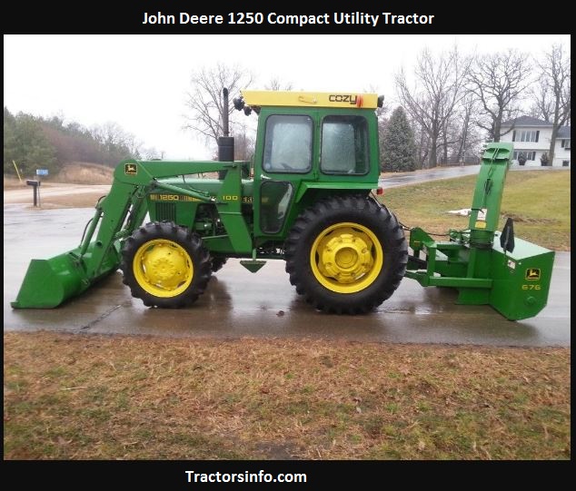 John Deere 1250 HP, Price, Specs, Review, Attachments