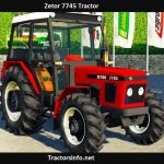 Zetor 7745 Tractor Price, Specs, Review