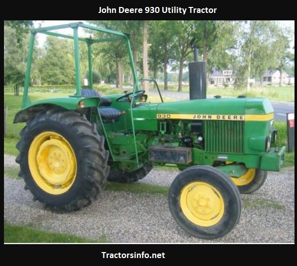 John Deere 930 Tractor Price, Specs, Review