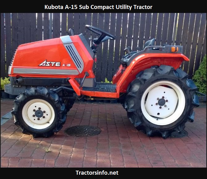 Kubota A-15 HP Tractor Price, Specs, Review