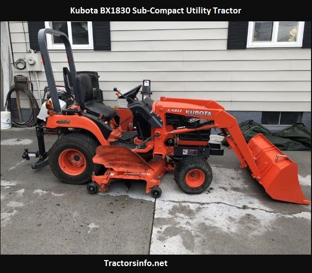 Kubota BX1830 Price, Specs, Review, Attachments
