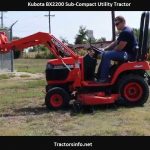 Kubota BX2200 Price, Specs, Review, Attachments