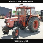 Kubota M7500 Price, Specs, Review, Oil Capacity