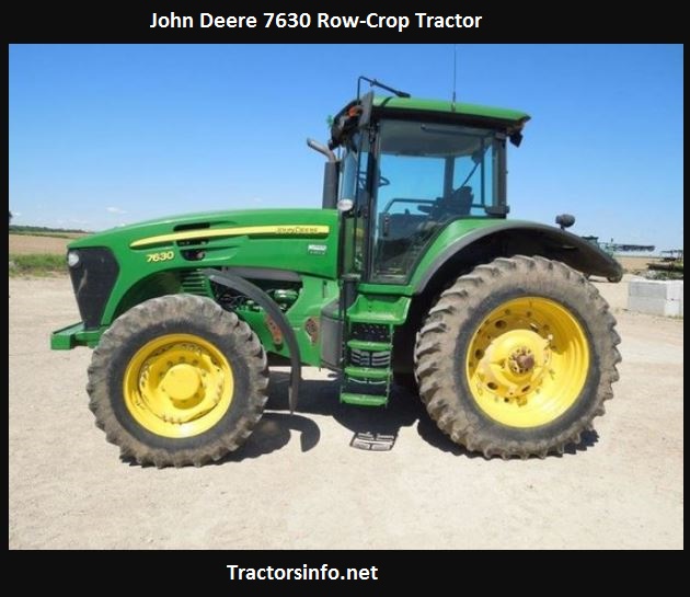John Deere 7630 Horsepower, Specs, Price, Reviews