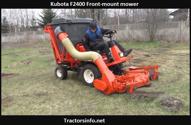 Kubota F2400 Specs, Price, Review, Attachments