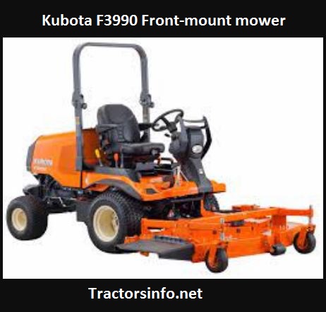 Kubota F3990 Price, Specs, Review, Attachments