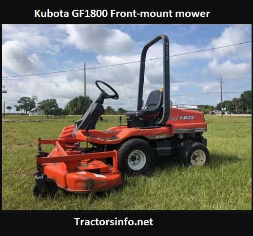 Kubota GF1800 Price, Specs, Review, Attachments