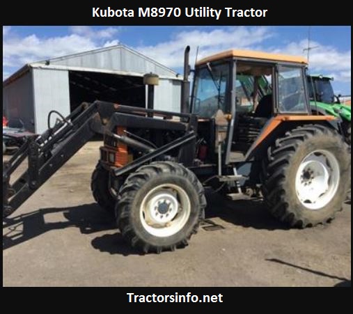 Kubota M8970 Utility Tractor Price, Specs, Features