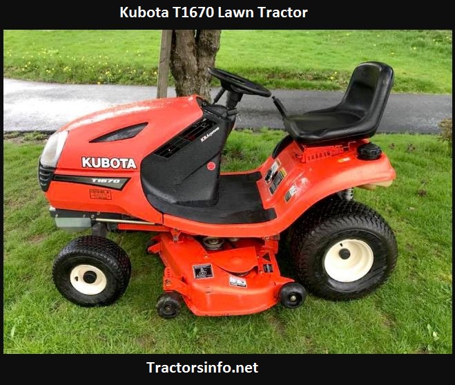 Kubota T1670 Price, Specs, Review, Attachments