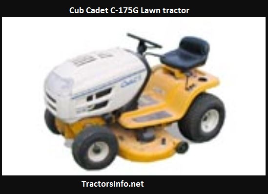 Cub Cadet C-175G Lawn Tractor Price, Specs, Review