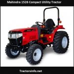 Mahindra 1526 Price, Specs, Review, Attachments