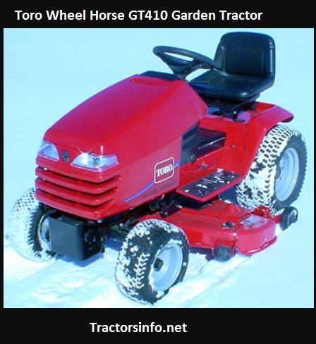Toro Wheel Horse GT410 Price, Specs, Review, Attachments