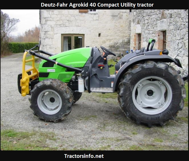 Deutz-Fahr Agrokid 40 Tractor Price, Specs, Review