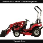 Mahindra eMax 20S Price, Specs, Review, Attachments