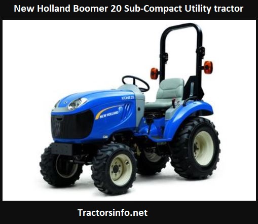 New Holland Boomer 20 Price, Specs, Review, Attachments