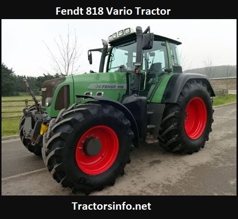 Fendt 818 Vario Tractor Price, Specs, Review