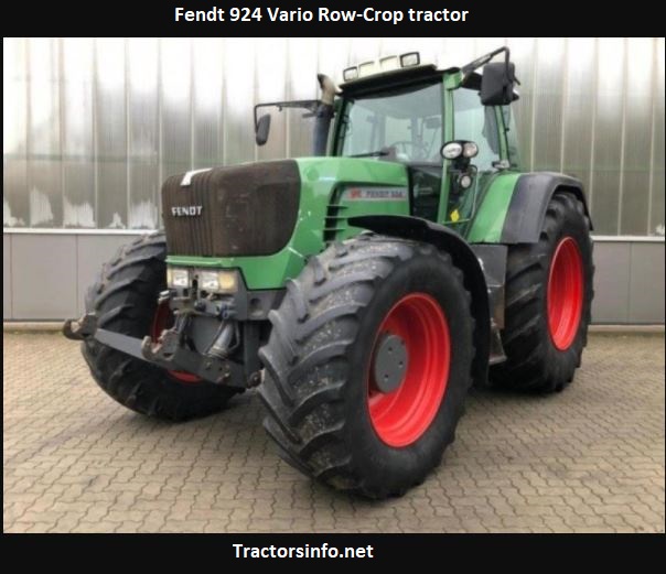 Fendt 924 Vario Row-Crop Tractor Price, Specs, Review