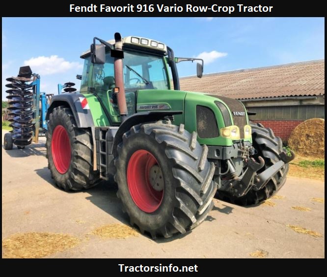 Fendt Favorit 916 Vario Row-Crop Tractor Price, Specs, Review