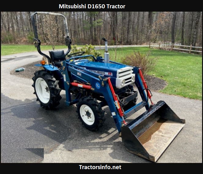 Mitsubishi D1650 Tractor Price, Specs, Review