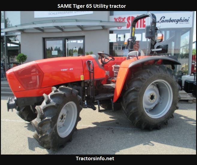 SAME Tiger 65 Utility tractor Price, Specs, Review