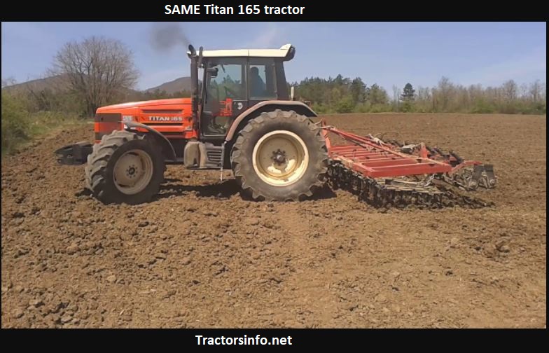 SAME Titan 165 Tractor Price, Specs, Review