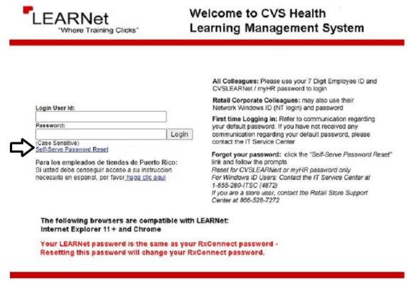 CVS Password Reset Guide