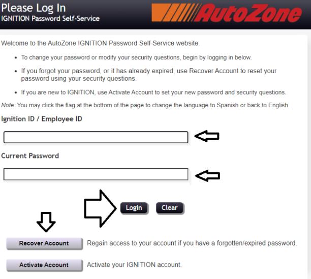How to Reset Autozone Employee Portal Login Password