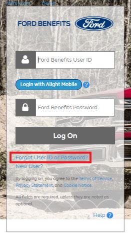 How to Reset Myfordbenefits Login Password
