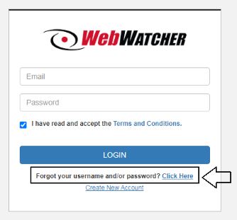 How to Reset Webwatcher Password