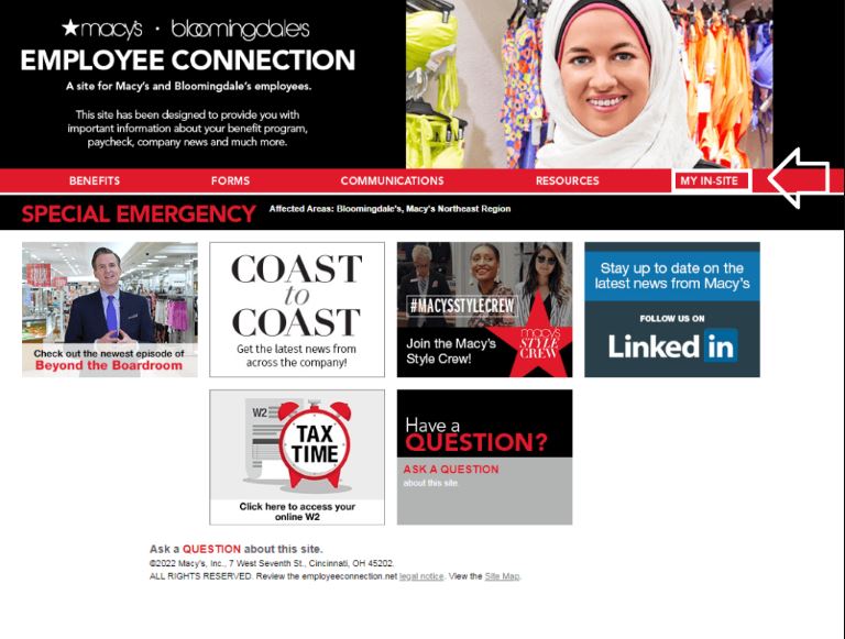 Login to GMS Connect Employee