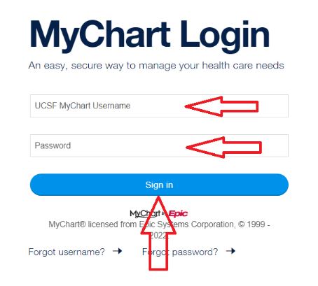 UCSFMyChart Login Step by Step Guide