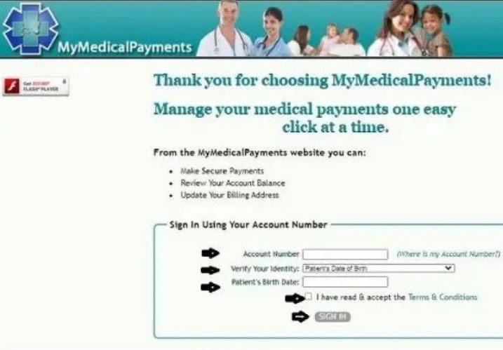 mymedicalpayments bill pay