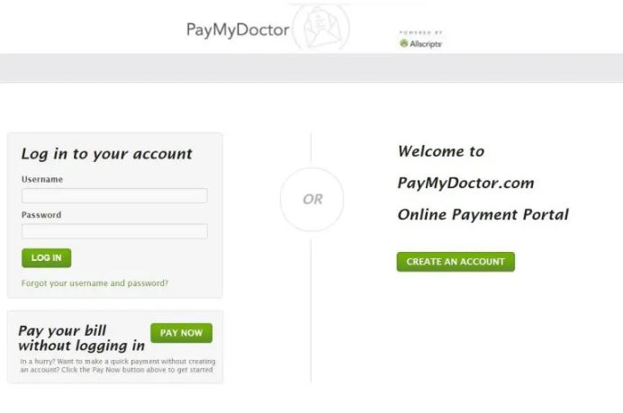 About PayMyDoctor Portal