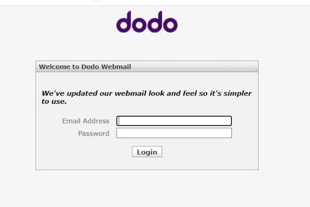 Dodo Webmail Login Step by Step Guide