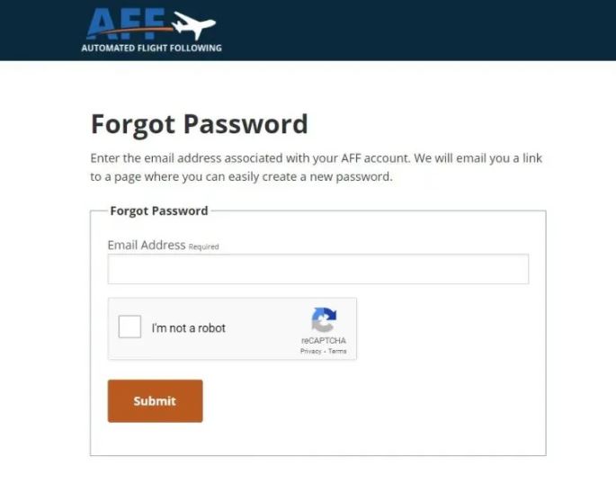 How to Reset AFF Login Password