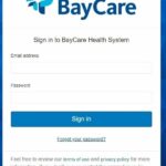 Login into BayCare Patient Portal
