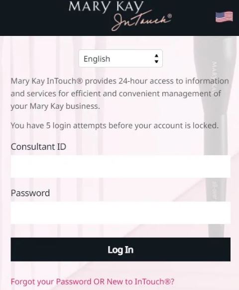Login into Marykayintouch Portal