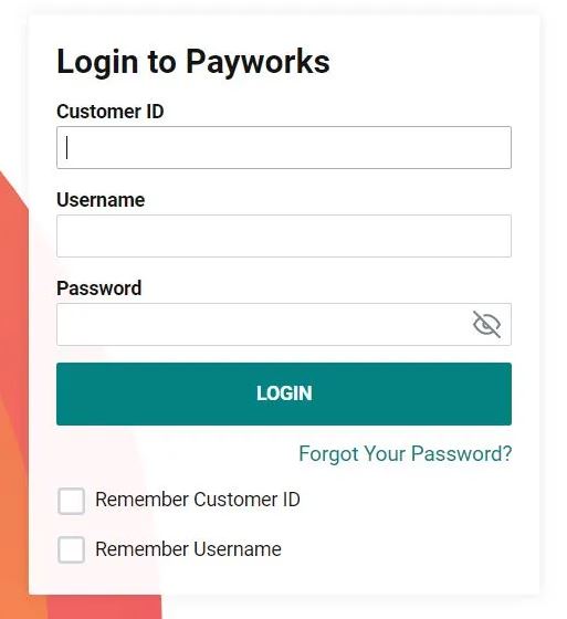 Login into Payworks Employee Portal