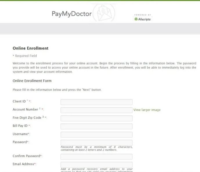 PayMyDoctor Registration Procedure – Step by Step Guide